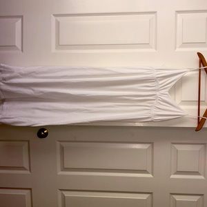 White tank top dress